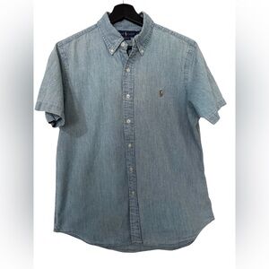 Ralph Lauren Men's Light Blue Casual Shirt